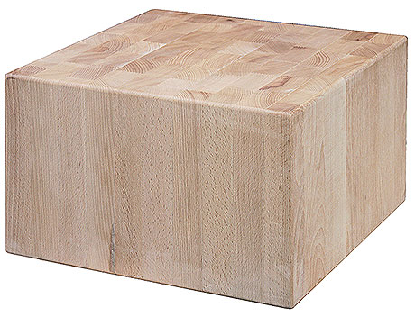 3644/505 Hackblock aus Holz
