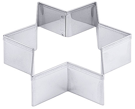 4038/097 Ausstecher Stern, glatt