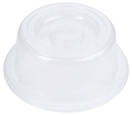 6443/210 Tellerglocke, transparent-weiß