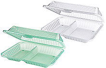 Re-usable Container, 2 compartments