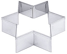 Ausstecher Stern, glatt