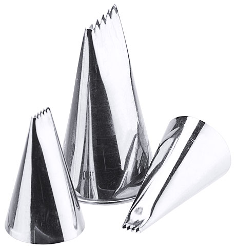 Sternbandtülle, beidseitig gezackt