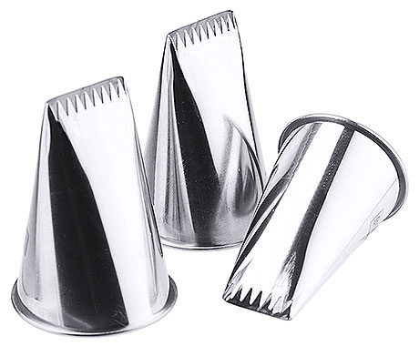 Sternbandtülle, einseitig gezackt