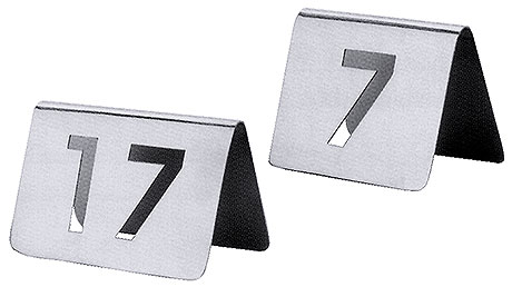 Tischnummern