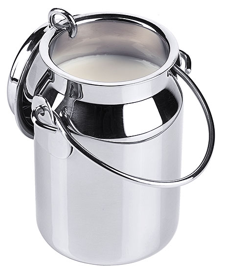 Milk Churn Round - Mini Container With Screw Lid (Over 4 U.S Pints Cap –  Cheese and Yogurt Making